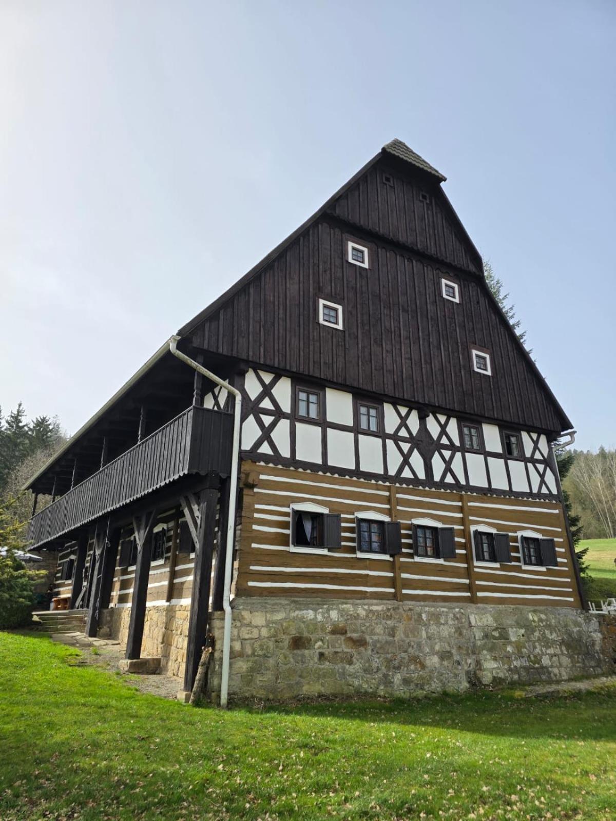Penzion Pod Hradem Adršpach Esterno foto
